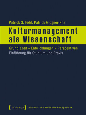 cover image of Kulturmanagement als Wissenschaft